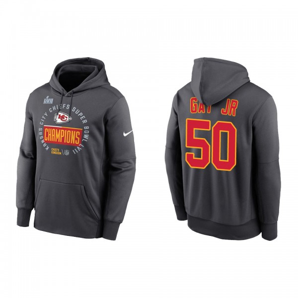 Willie Gay Jr. Kansas City Chiefs Anthracite Super...