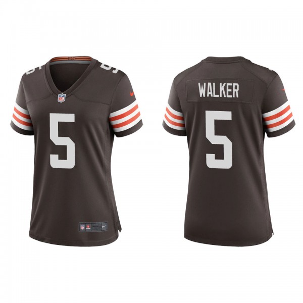 Women's Cleveland Browns Anthony Walker Brown Game...