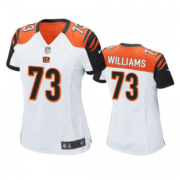 Cincinnati Bengals Jonah Williams White 2019 NFL D...