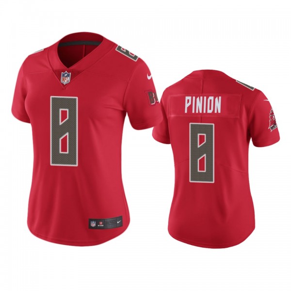 Tampa Bay Buccaneers Bradley Pinion Red Color Rush Limited Jersey