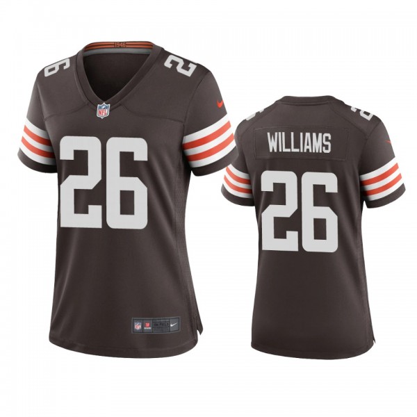 Women's Cleveland Browns Greedy Williams Brown 202...