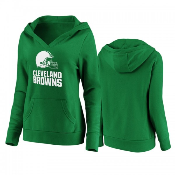 Women's Cleveland Browns Green St. Patrick's Day W...