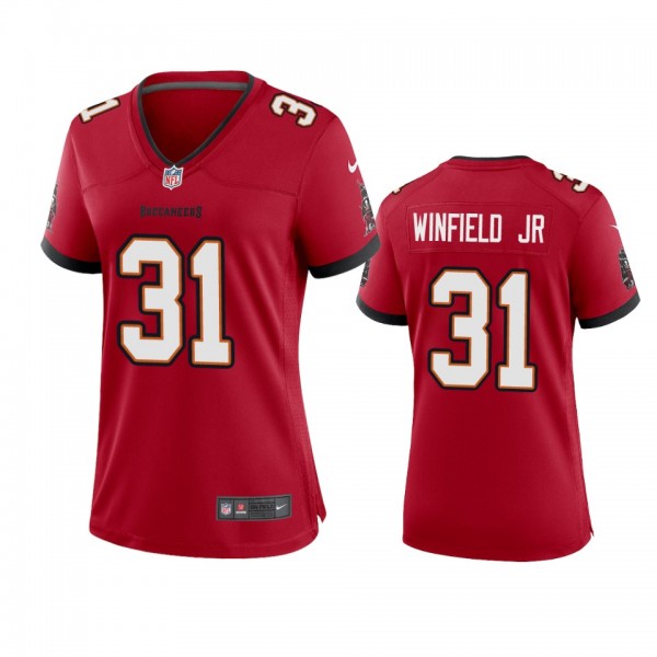 Tampa Bay Buccaneers Antoine Winfield Jr. Red 2020...