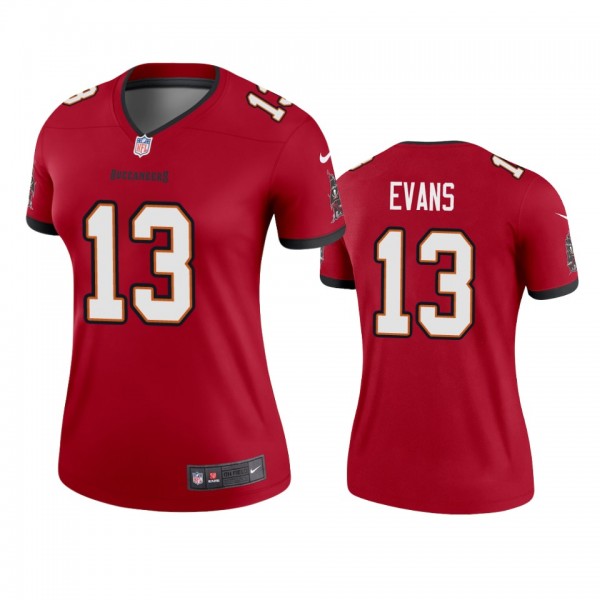 Tampa Bay Buccaneers Mike Evans Red 2020 Legend Jersey - Women's