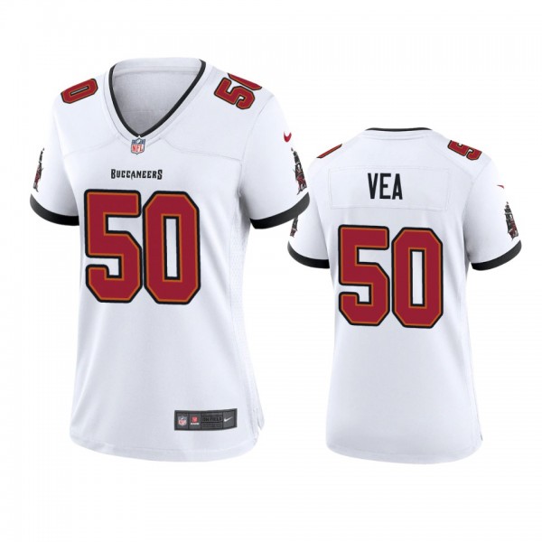 Women's Tampa Bay Buccaneers Vita Vea White 2020 G...