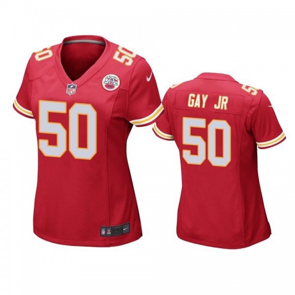 Kansas City Chiefs Willie Gay Jr. Red 2020 NFL Dra...