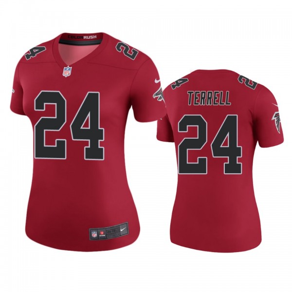 Atlanta Falcons A.J. Terrell Red Color Rush Legend...