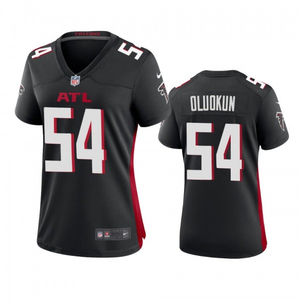 Women's Atlanta Falcons Foyesade Oluokun Black 2020 Game Jersey