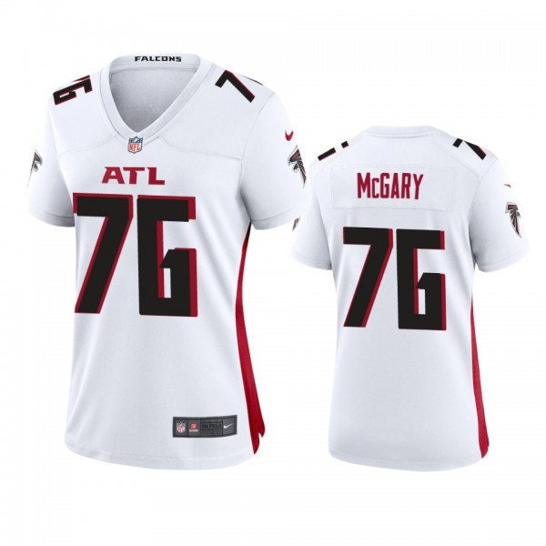 Women's Atlanta Falcons Kaleb McGary White 2020 Ga...