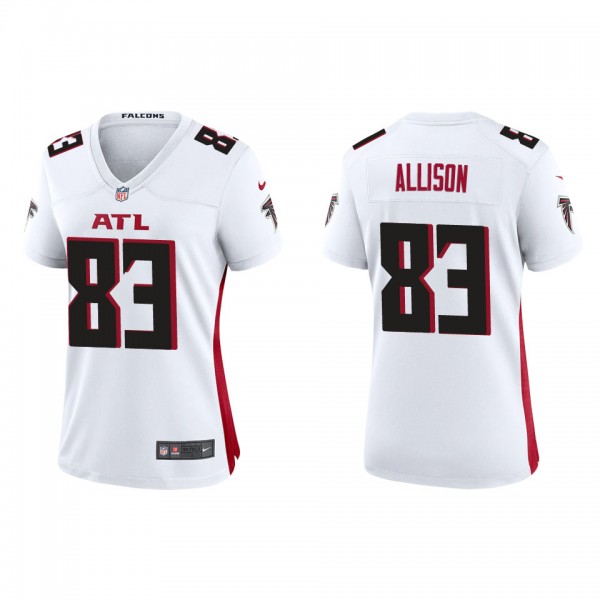 Women's Atlanta Falcons Geronimo Allison White Gam...