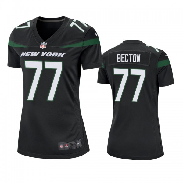 New York Jets Mekhi Becton Black 2020 NFL Draft Ga...