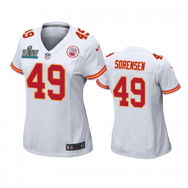 Women's Kansas City Chiefs Daniel Sorensen White S...