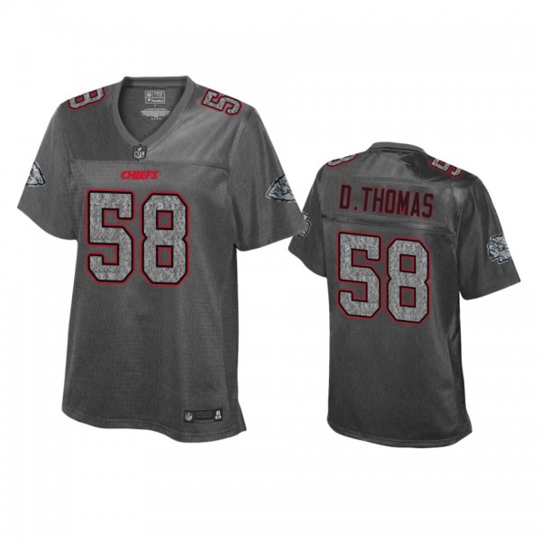 Women's Kansas City Chiefs Derrick Thomas Heather ...