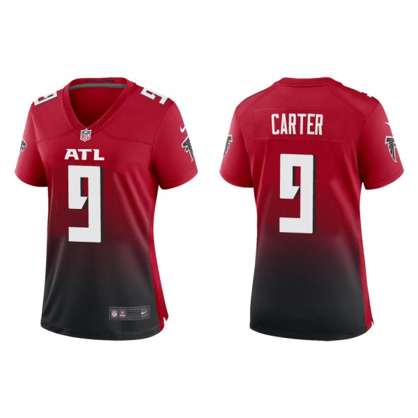 Women's Atlanta Falcons Lorenzo Carter Red Alterna...
