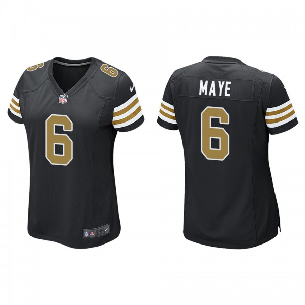 Women's New Orleans Saints Marcus Maye Black Alter...