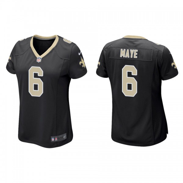 Women's New Orleans Saints Marcus Maye Black Game ...