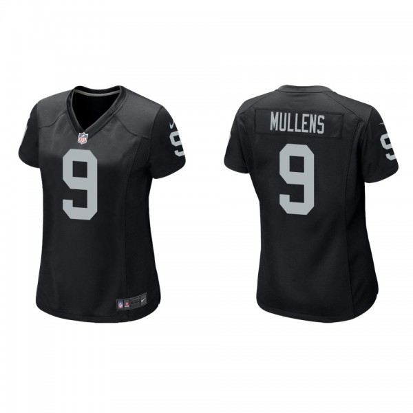 Women's Las Vegas Raiders Nick Mullens Black Game ...
