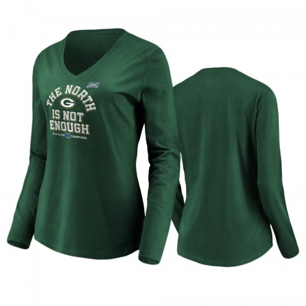 Women's Green Bay Packers Green 2019 NFC North Div...