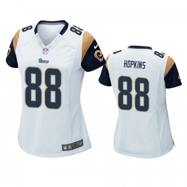 Los Angeles Rams Brycen Hopkins White Game Jersey