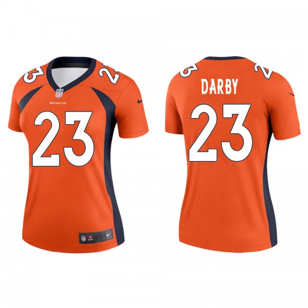 Women's Denver Broncos Ronald Darby Orange Legend ...