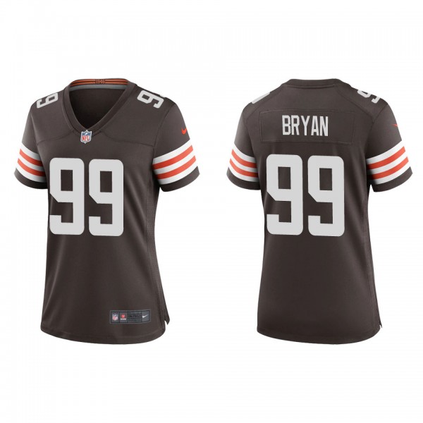 Women's Cleveland Browns Taven Bryan Brown Game Je...
