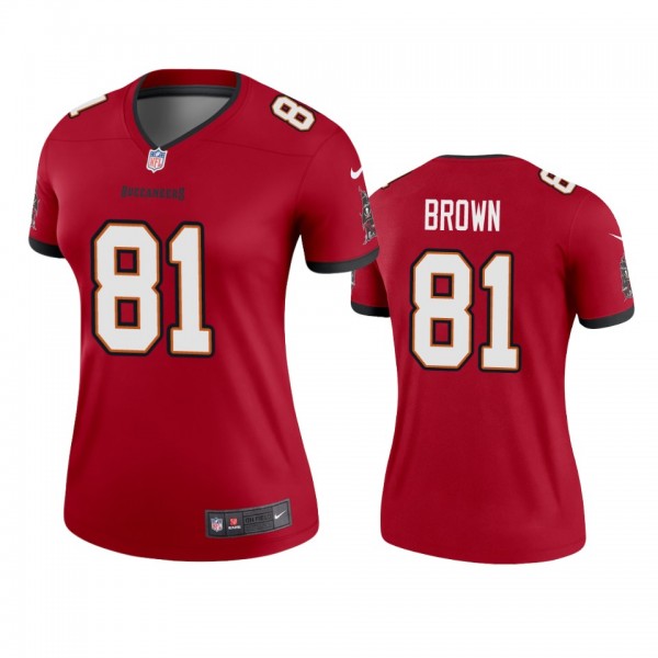 Tampa Bay Buccaneers Antonio Brown Red Legend Jers...