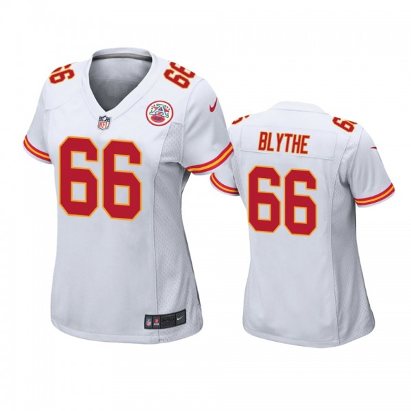 Women's Kansas City Chiefs Austin Blythe White Gam...