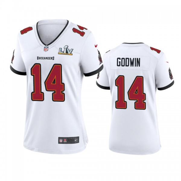 Women's Tampa Bay Buccaneers Chris Godwin White Su...