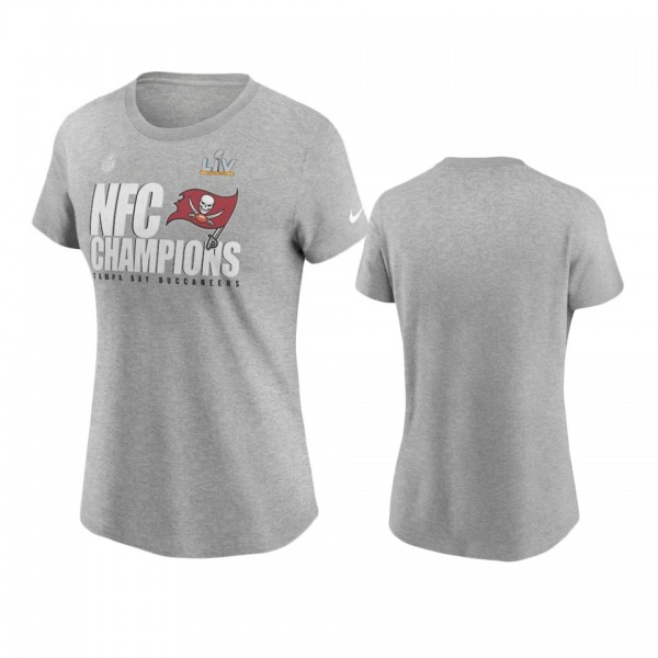 Women's Tampa Bay Buccaneers Gray 2020 NFC Champio...