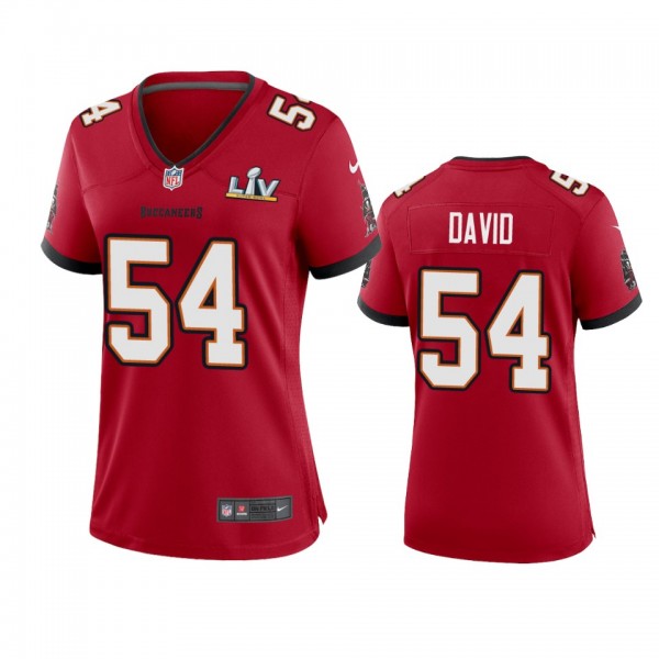 Women's Tampa Bay Buccaneers Lavonte David Red Sup...