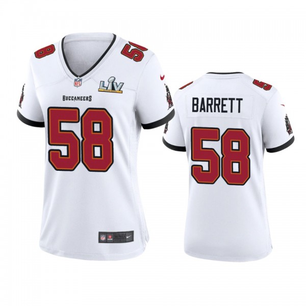 Women's Tampa Bay Buccaneers Shaquil Barrett White...