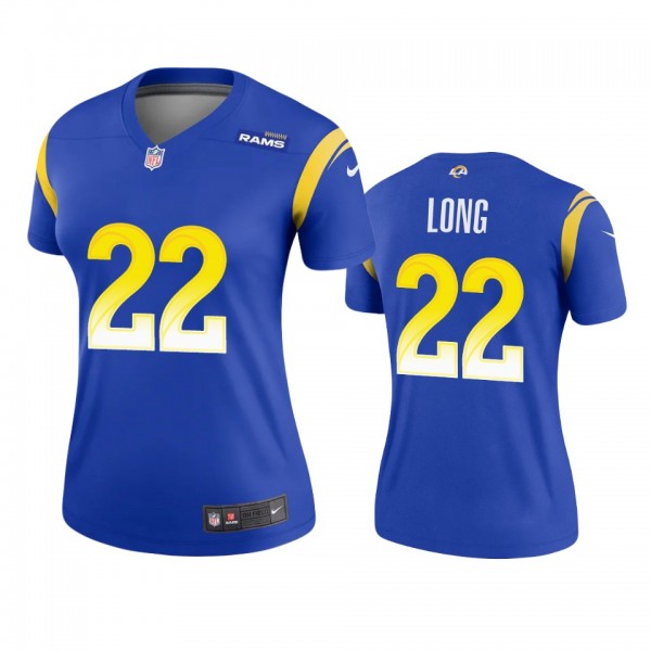 Los Angeles Rams David Long Royal Legend Jersey - ...