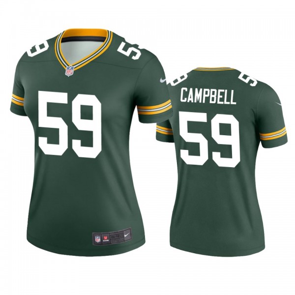 Green Bay Packers De'Vondre Campbell Green Legend ...