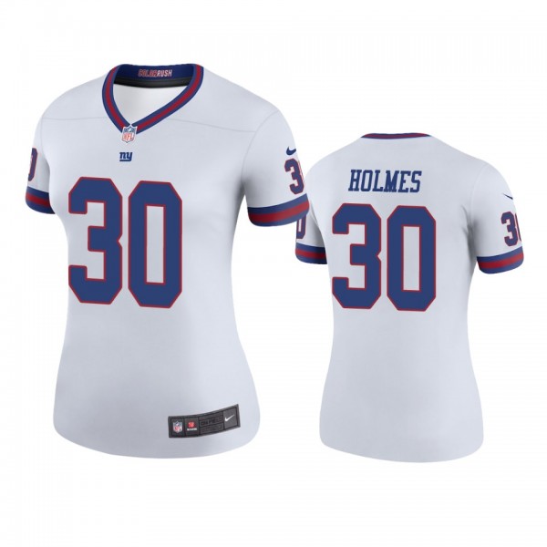 New York Giants Darnay Holmes White Color Rush Legend Jersey - Women's