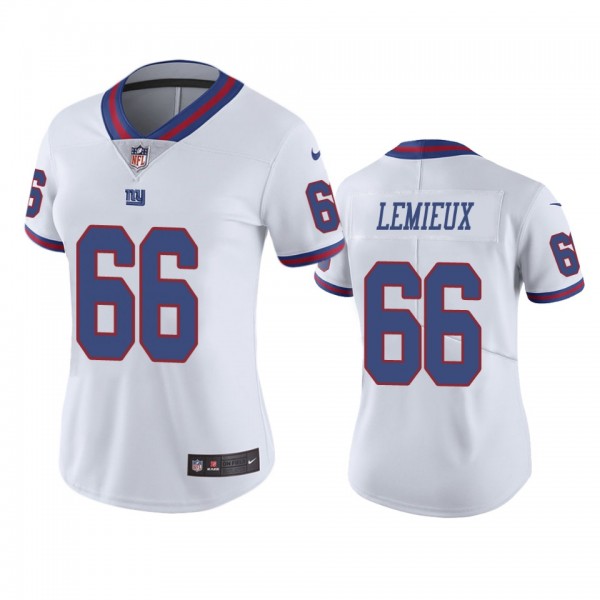 Women's New York Giants Shane Lemieux White Color ...