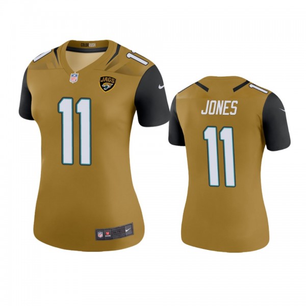 Jacksonville Jaguars Marvin Jones Gold Color Rush ...