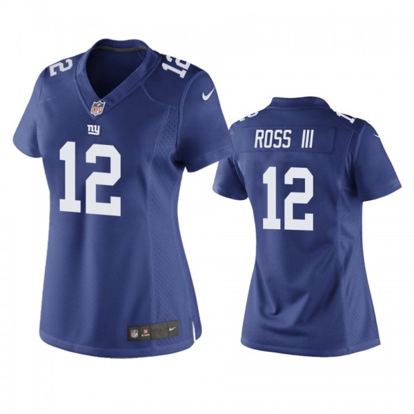 Women's New York Giants John Ross III Royal Game J...