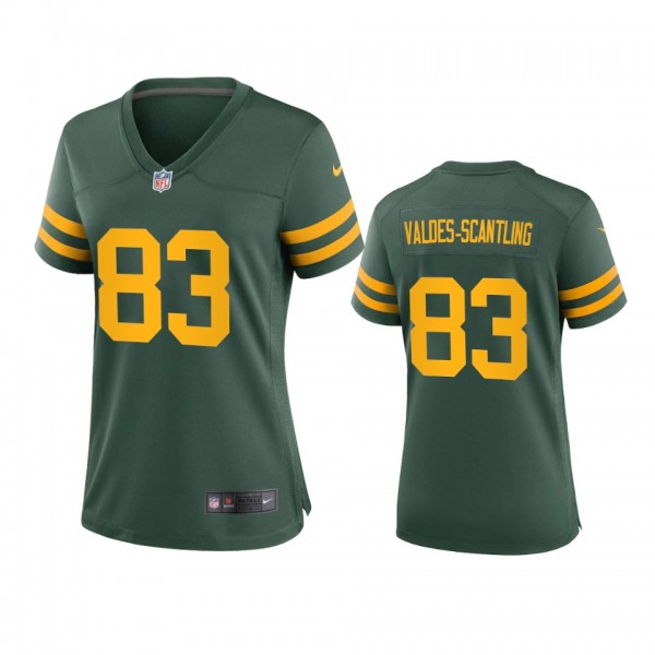 Women's Green Bay Packers Marquez Valdes-Scantling...