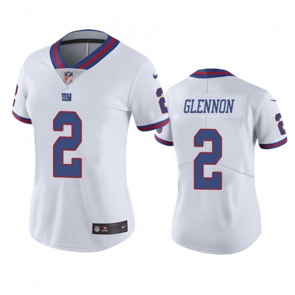 Women's New York Giants Mike Glennon White Color R...