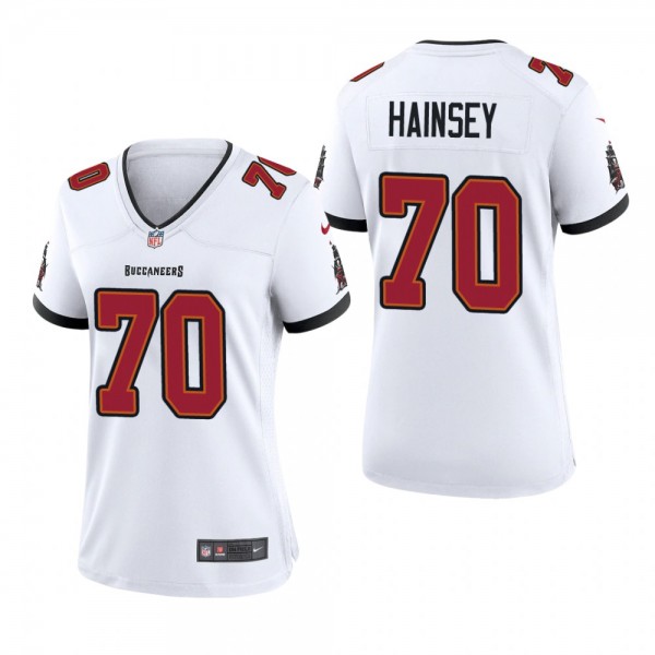 Women's Tampa Bay Buccaneers Robert Hainsey White ...