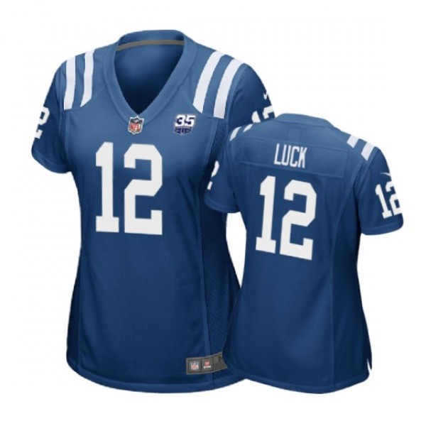 Indianapolis Colts Andrew Luck Royal Nike 35th Ann...