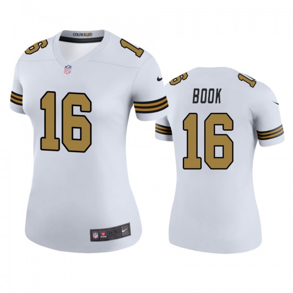 New Orleans Saints Ian Book White Color Rush Legen...