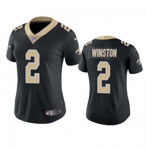 New Orleans Saints Jameis Winston Black Vapor Limi...