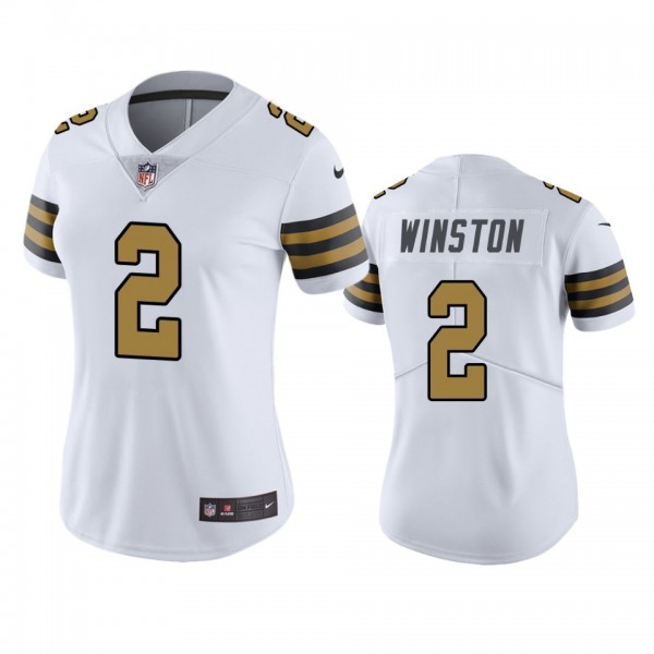 Women's New Orleans Saints Jameis Winston White Co...