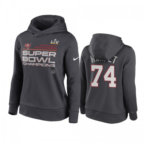 Women's Tampa Bay Buccaneers Ali Marpet Anthracite...