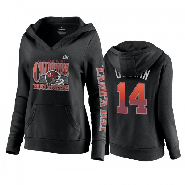 Women's Tampa Bay Buccaneers Chris Godwin Black 2-...