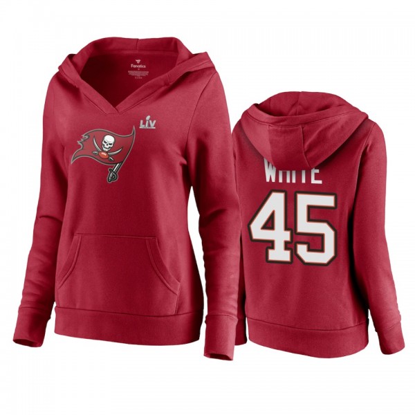 Women's Tampa Bay Buccaneers Devin White Red Super...