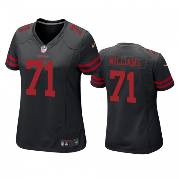Women's San Francisco 49ers Trent Williams Black G...