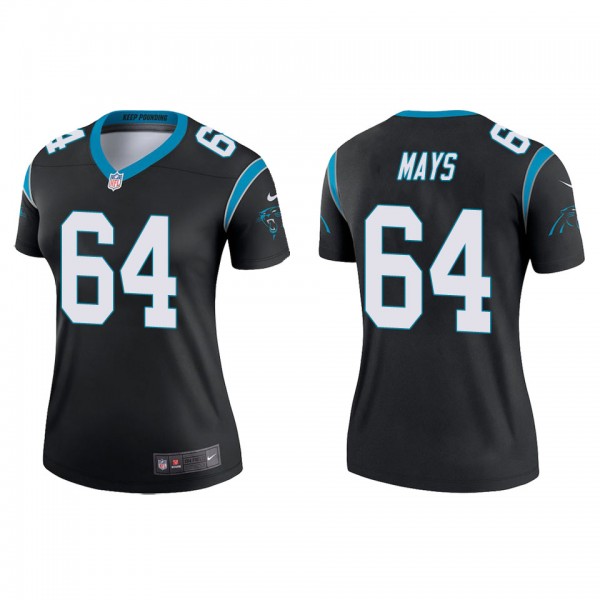 Women's Carolina Panthers Cade Mays Black Legend J...