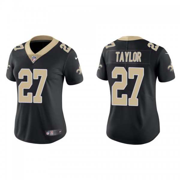 Women's New Orleans Saints Alontae Taylor Black Va...